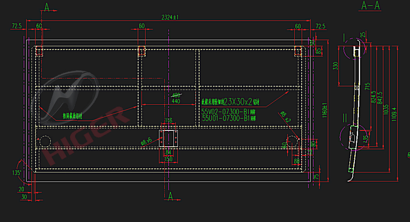 Luggage door (second from left)