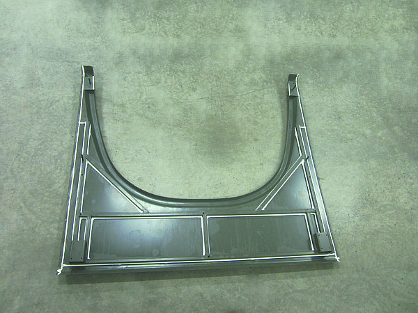 Wheel wing plate (left rear/iron)