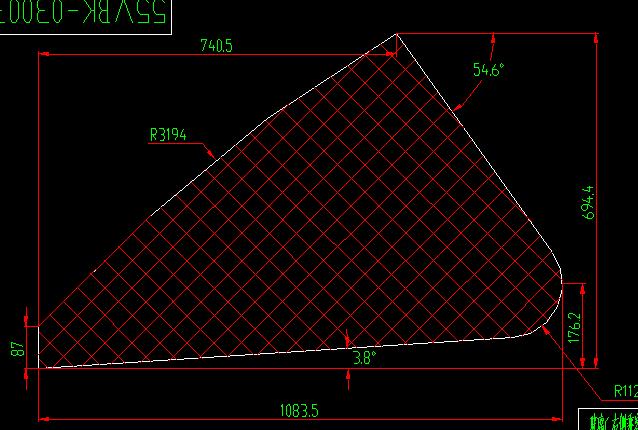 Glass (upper part of the driver's window on the left)