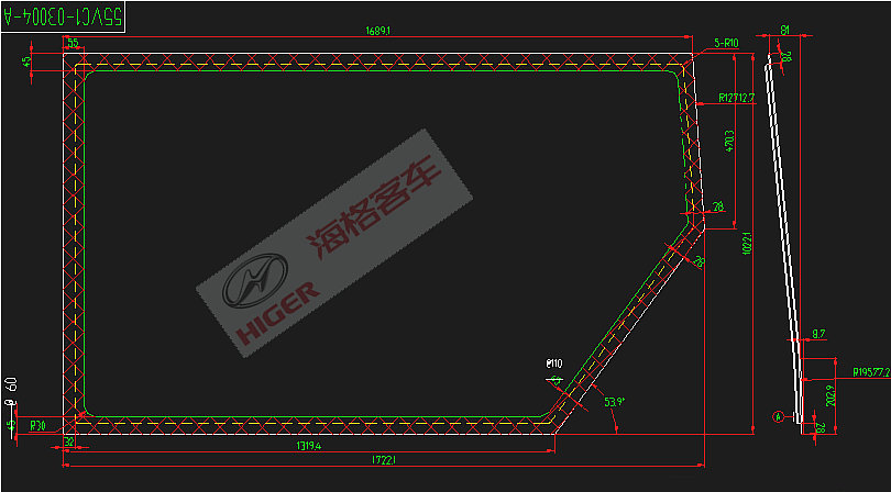 Side window (grey hollow)