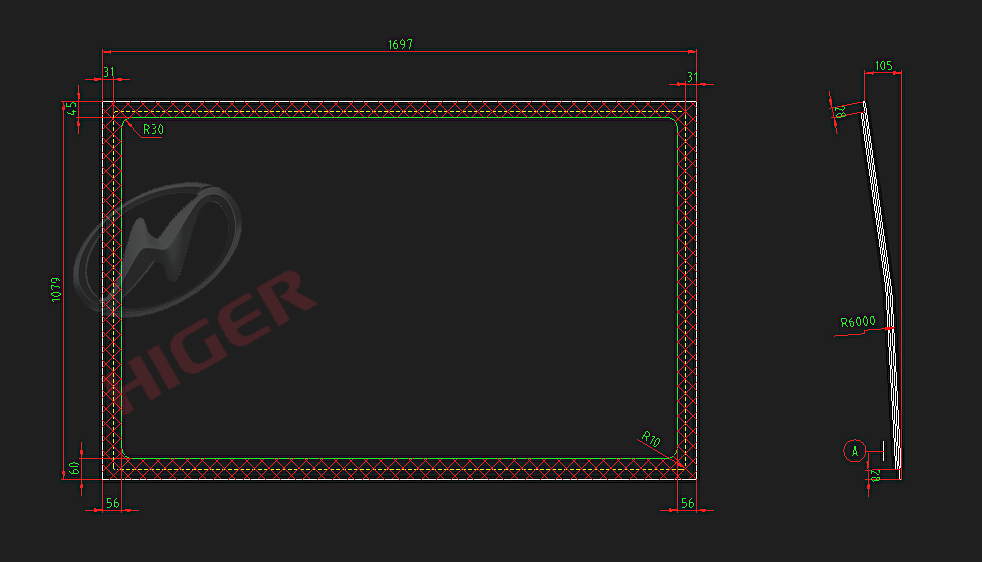 Side window (other gray hollow seal)