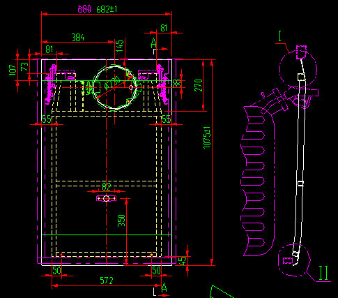 Porte du réservoir de carburant (à gauche)
