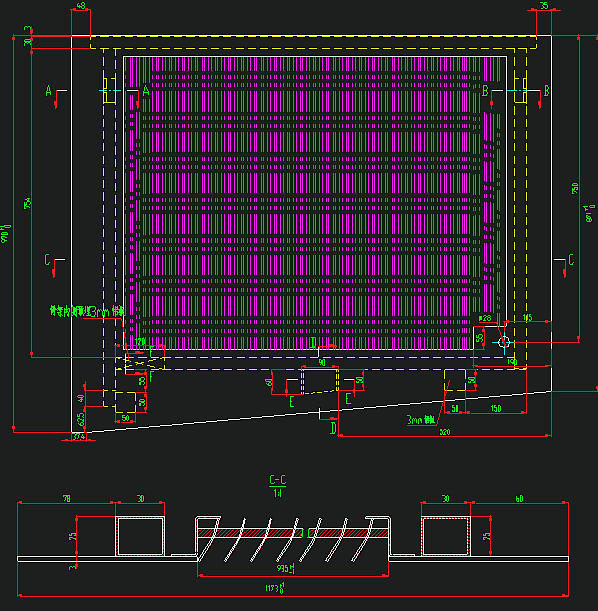 Porte d'écoutille latérale de queue (compartiment radiateur)