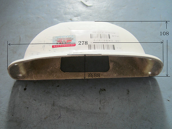 Body protection cover (rear monitoring probe)