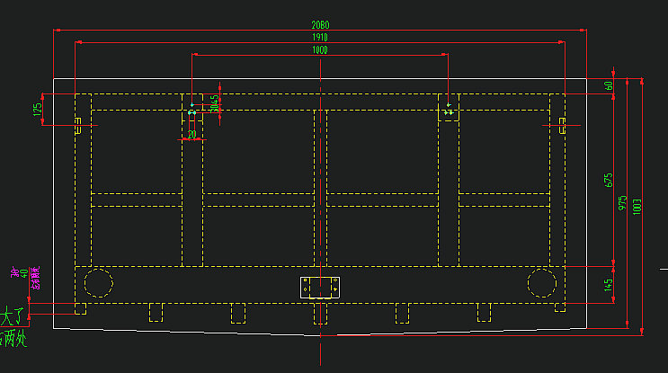 Rear hatch door (iron-free heat dissipation hole)
