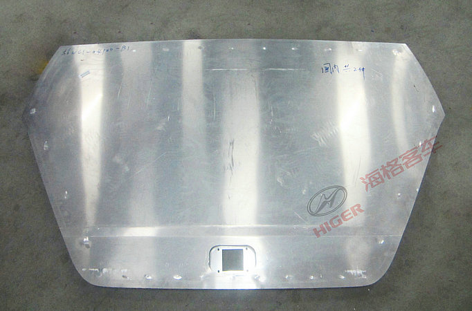 Rear hatch door (aluminum-no heat dissipation hole)-1