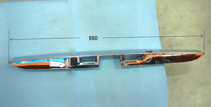 Guard plate (rear license plate light)