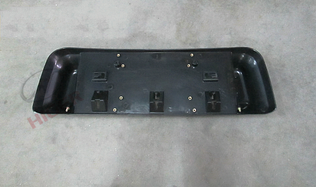 Guard plate (rear license plate decorative plate)-1