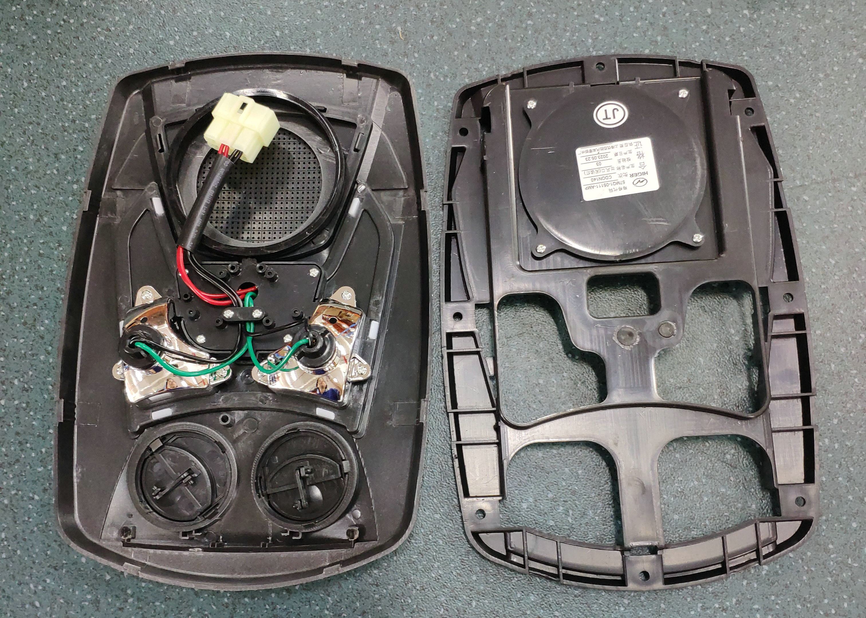 Sortie d'air (avec éclairage LED de lecture)-1