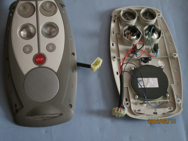 Air outlet (two eyes and double lamps can be adjusted gray and white)