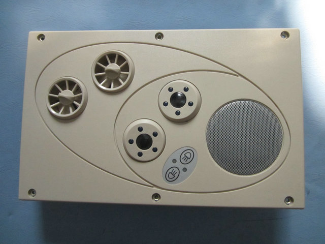 Reading lights to air outlet