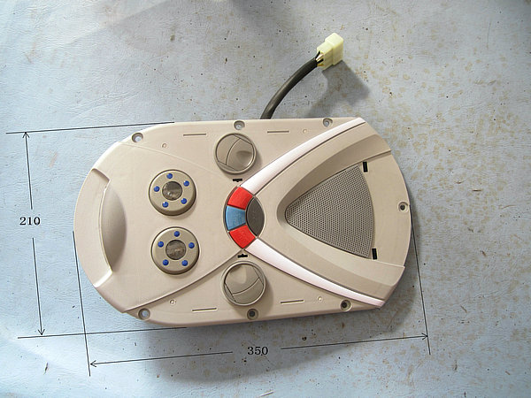 Air outlet (Both eyes and double lamps can be adjusted with gray and white without LED)