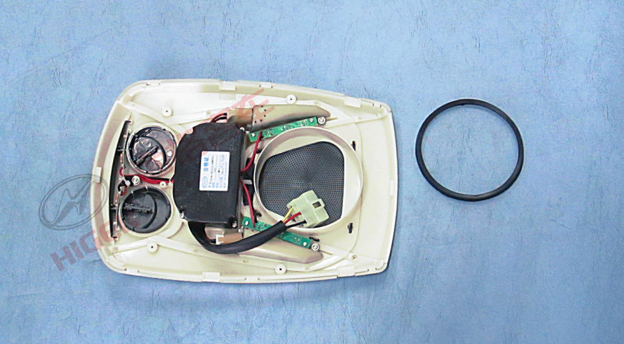 Air outlet (two eyes and double lights can be adjusted in silver)