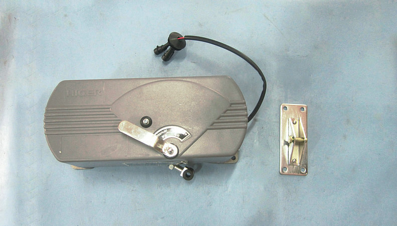 Montage de la pompe de porte