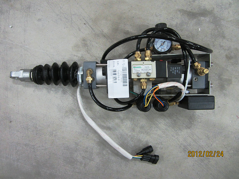 Montage de la pompe de porte