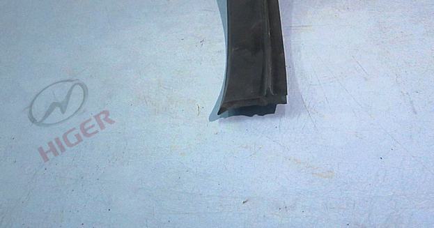 Bandes scellées au milieu de la porte du passager