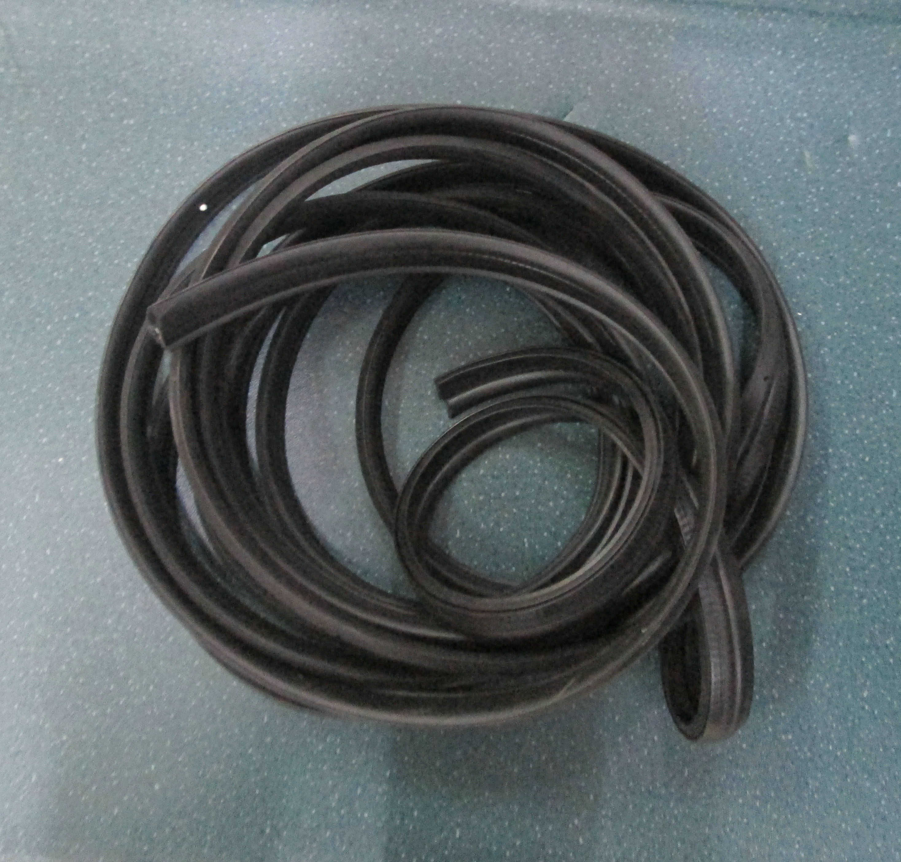 Adhesive strips (inlay strips around the outer swing door)