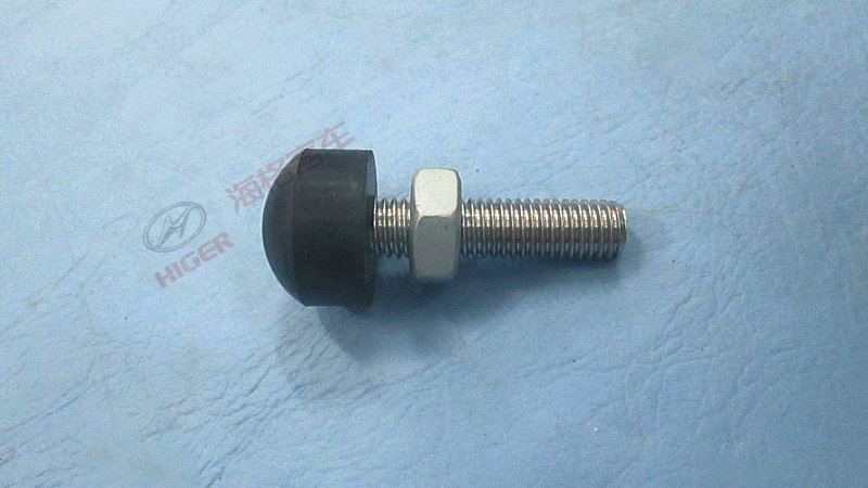 External swing arm limit bolt