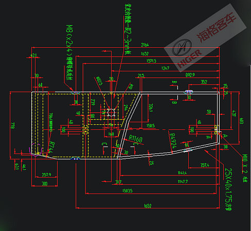Door panel assembly (front door equipped with movable steps)