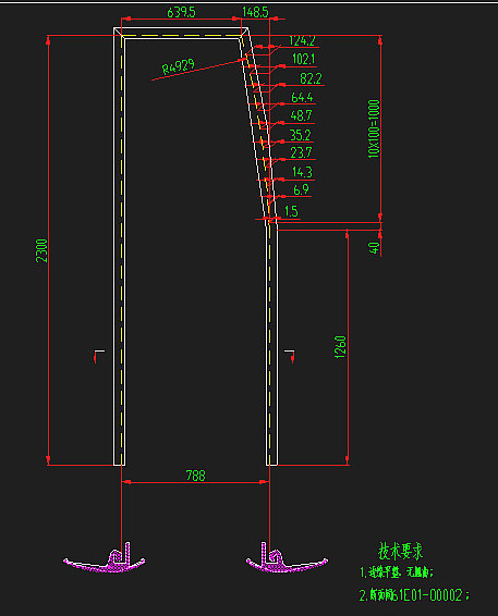 Glue strips (door panel)
