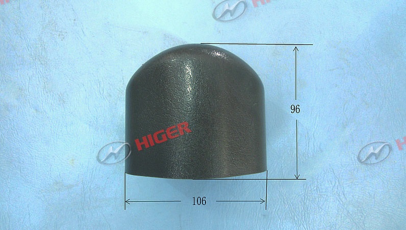 Decorative cover (on door shaft/injection molding)