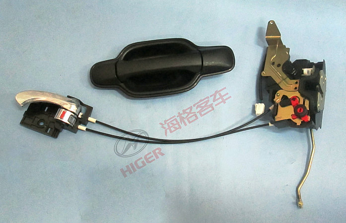 Left rear door lock assembly