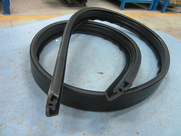 Door panel adhesive strips (front)