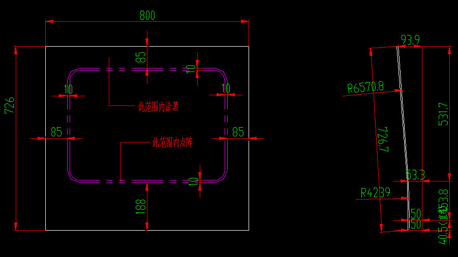 Passenger door glass (single-layer colorless middle door