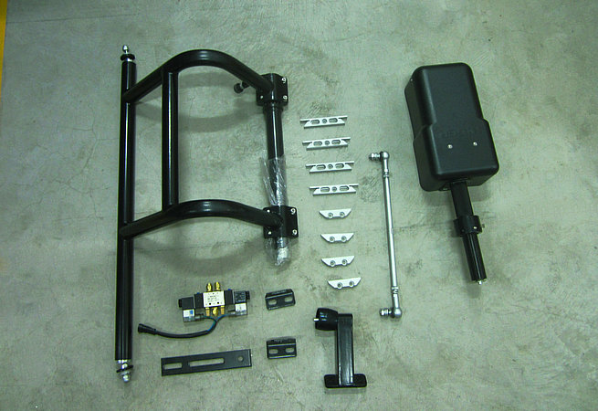Middle door mechanism and door pump-1