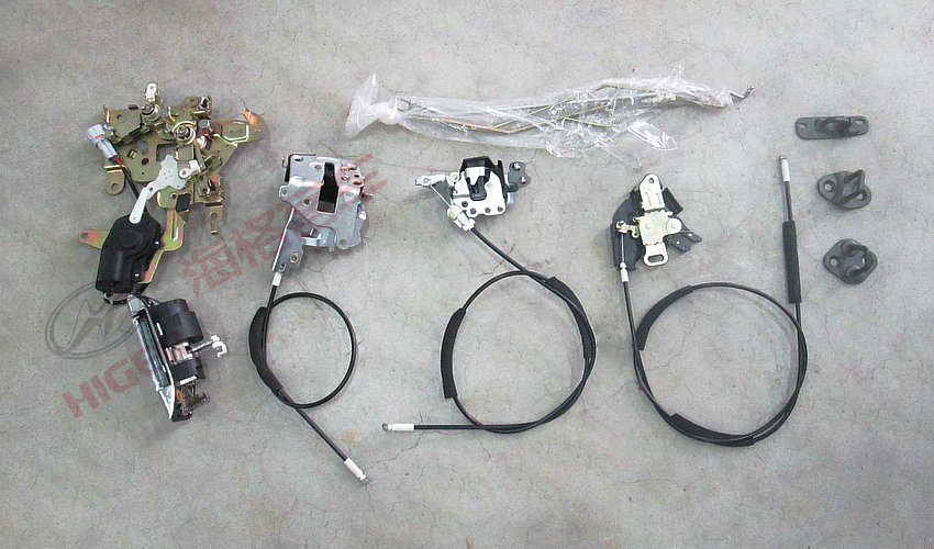 Замок в сборе (боковая раздвижная дверь)