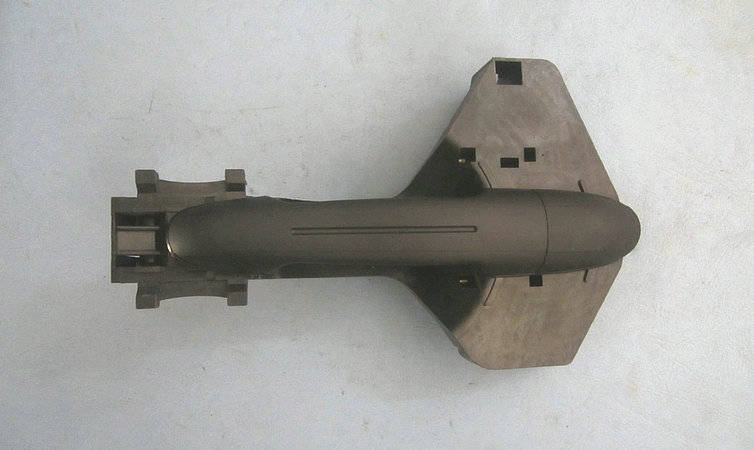 Back door opening handle assembly