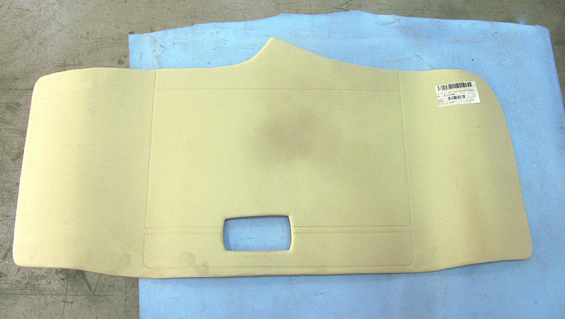 Driver's door interior decorative panel