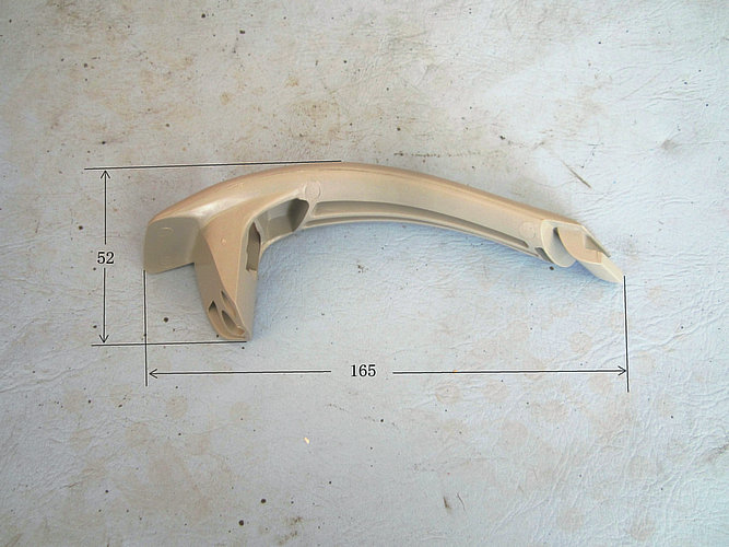 Backrest handle (right)