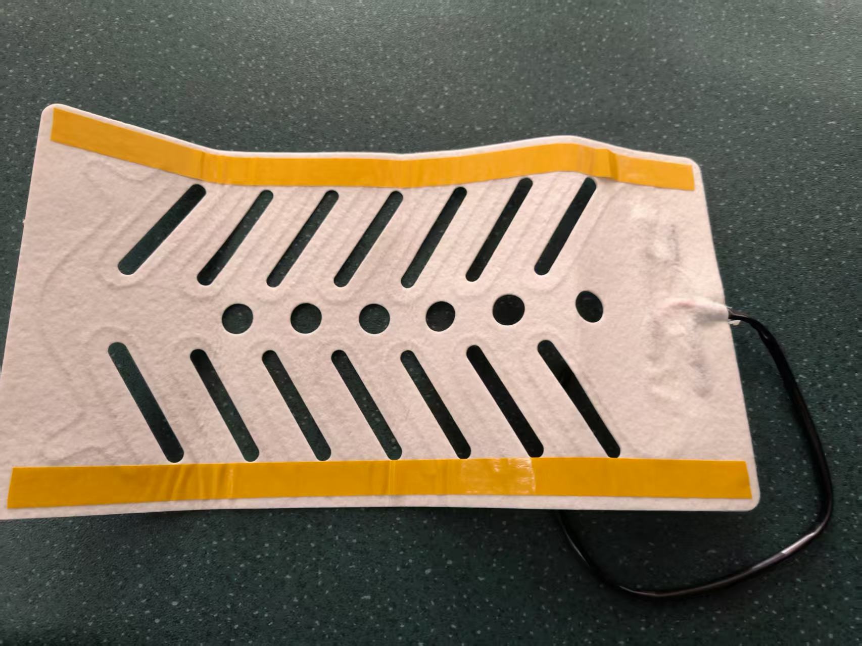 Seat cushion heating pad
