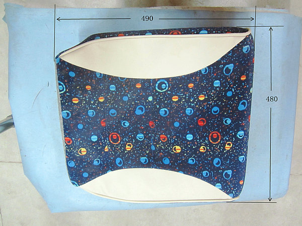 Passenger chair cushions