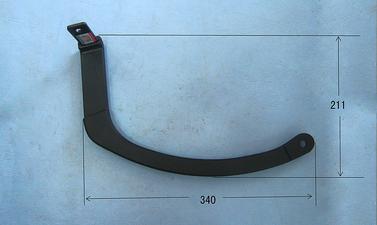 Left handrail assembly