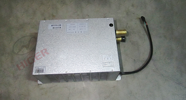 Warm radiator (water discharged from the right side of the Nanfeng box)