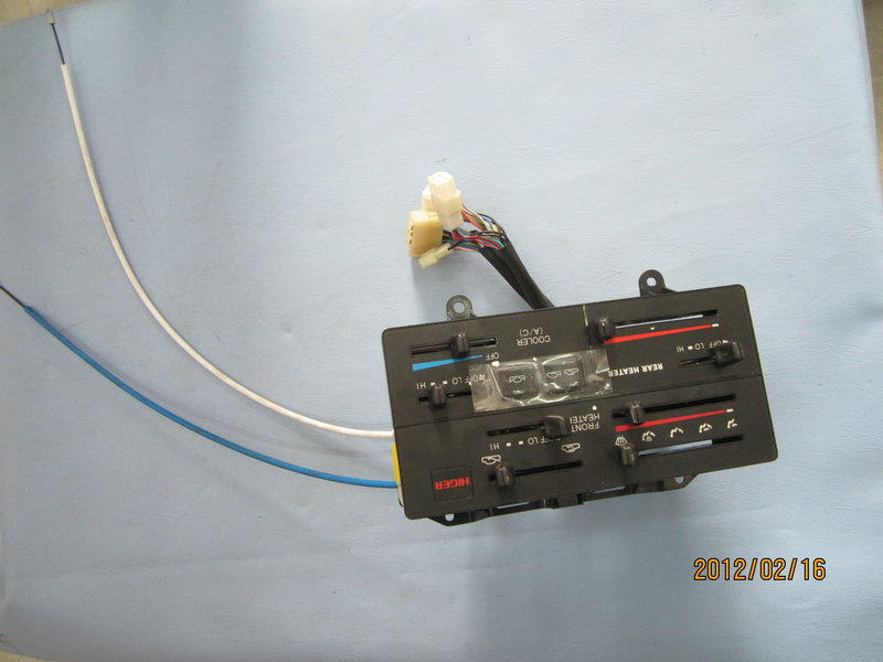 Control panel assembly