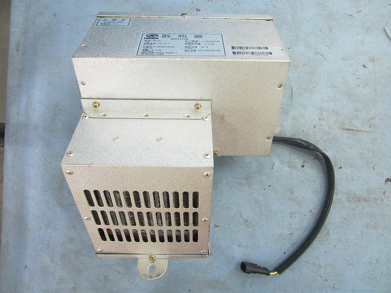 Радиатор в сборе (водитель нагревает микроавтобус)-1