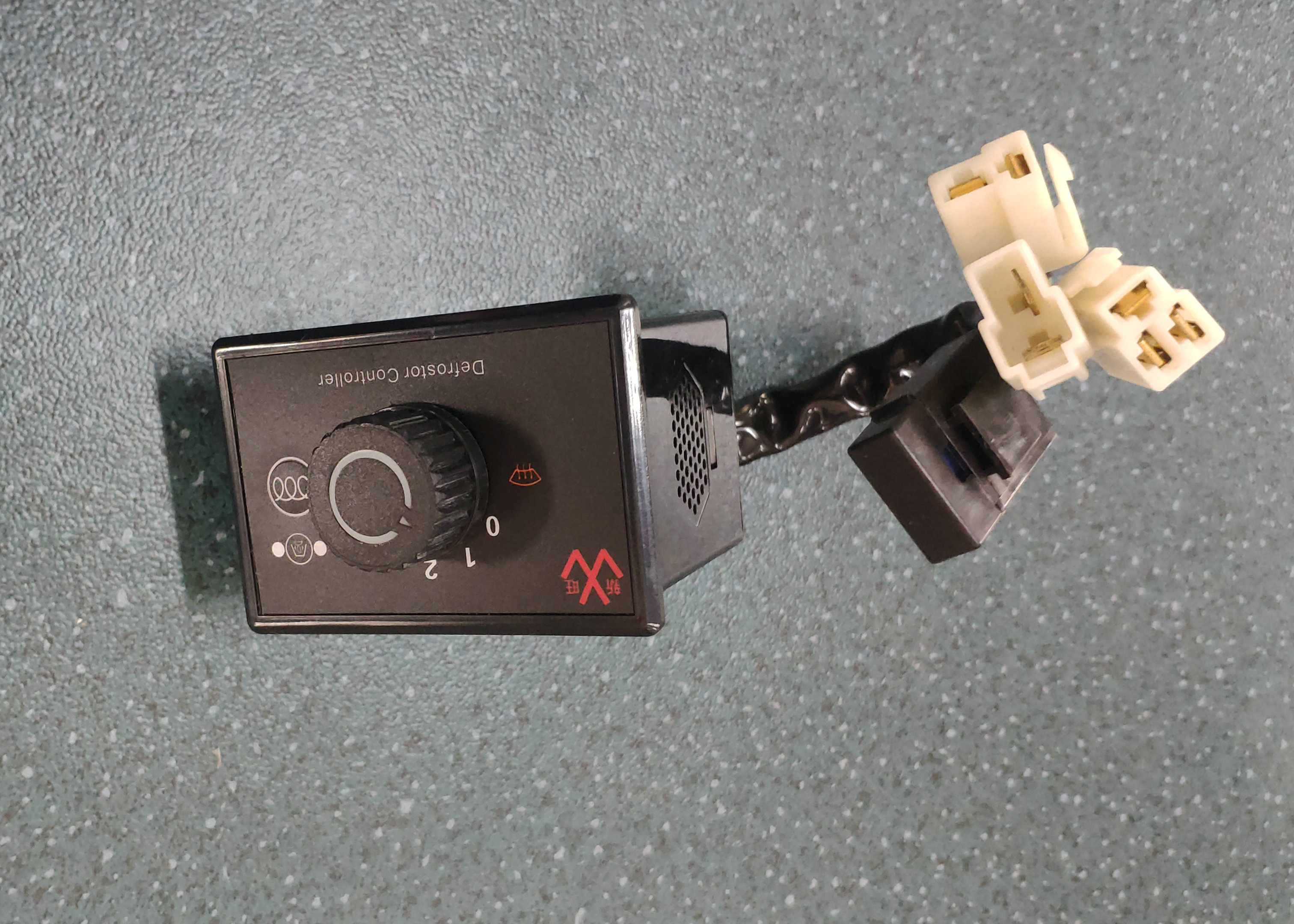 Panneau de déverrouillage