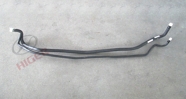 Top steam connection tube