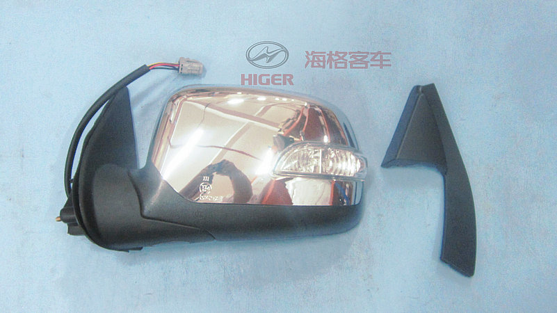 Exterior rearview mirror (electroplating assembly-left)