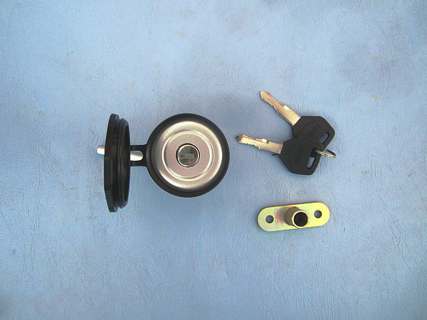 Coaster lifting exterior door lock