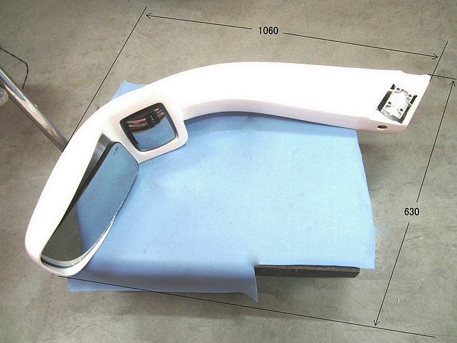 Exterior rearview mirror (Shenshi manual right)