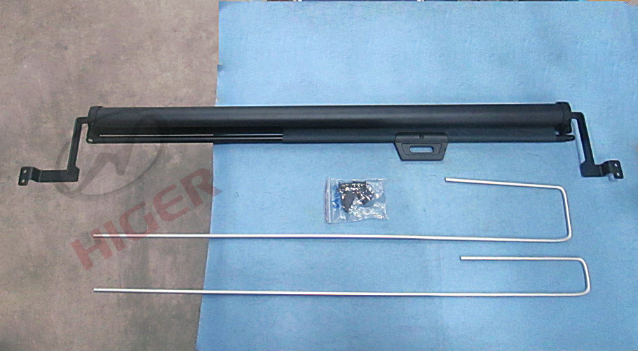 Sunshade (pull-down self-locking driver window)