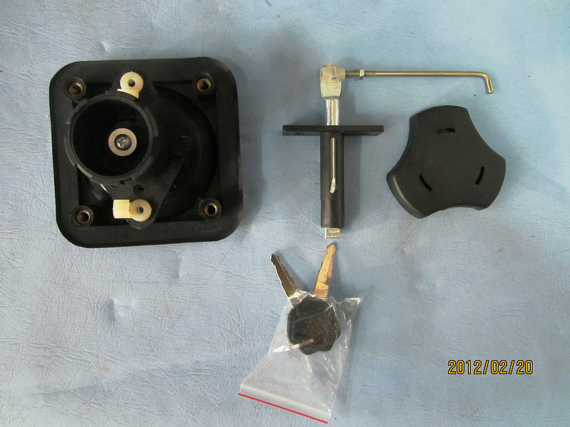 Door lock assembly (external swing door)
