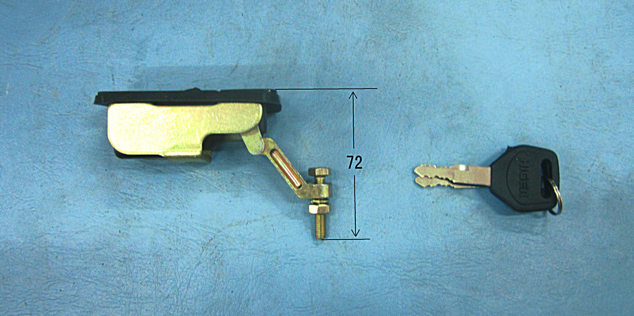 长条锁(黑色喷塑、防水型)-1