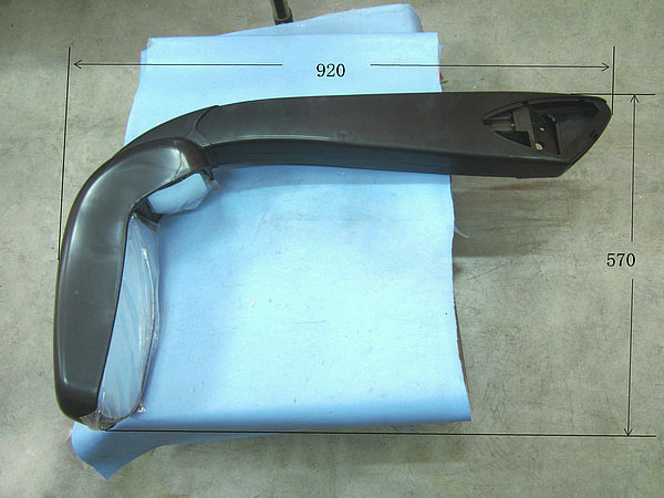 Exterior rearview mirror (Morning Light Manual Left, 6608)