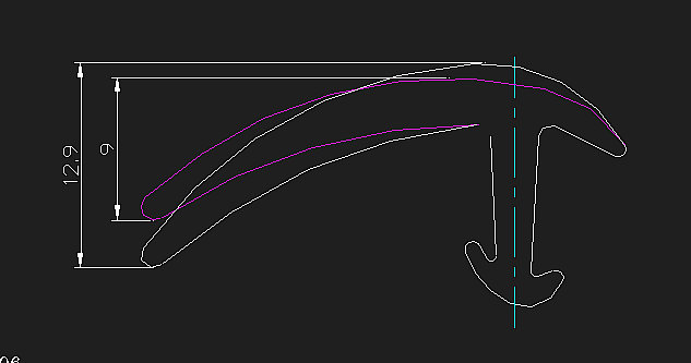Glue strips (front window glass peripheral decoration)