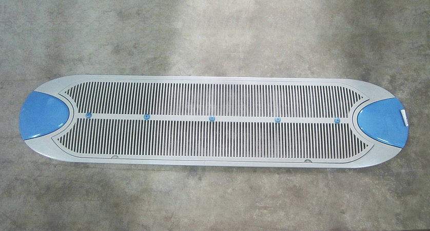 Air conditioner return air hood